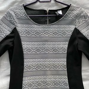 H&M LONG SLEEVE MINI DRESS 😍🥰